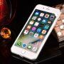 Ochronny miękky pokrowiec z gwiazdkami dla iPhone 6 Plus / 6S Plus - czarny