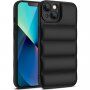 Pokrowiec ochronny z podkładkami dla iPhone 13 Pro Max - czarny