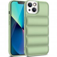 Pokrowiec ochronny z podkładkami dla iPhone 13 Pro Max - zielone