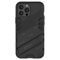 Trwałe etui ochronne ze stojakiem do iPhone 13 Pro - czarny