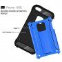 Super trwałe "Armor" etui dla iPhone 5 / 5S / SE (2016) - niebieskie