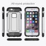 Super trwałe "Armor" etui do Apple iPhone 6 Plus / 6S Plus - srebrne