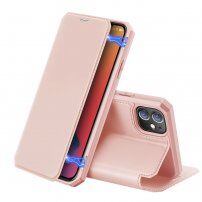 Dux Ducis pokrowiec portfelowy dla iPhone 12 mini - różowe