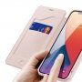 Dux Ducis pokrowiec portfelowy dla iPhone 12 mini - różowe