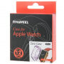 HAWEEL cienkie przezroczyste etui ochronne do Apple Watch 38mm – fioletowe