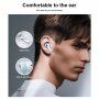 WK A3 PRO słuchawki bluetooth bezprzewodowe z pokrowcem ładującym dla urządzeń Apple - biała