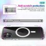 Etui z twardego plastiku z kołem magnetycznym do iPhone XS Max - przezroczyste