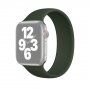 Pasek silikonowy dla Apple Watch Ultra 49mm / 46mm / 45mm / 44mm / 42mm - L - oliwkowe