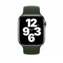 Pasek silikonowy dla Apple Watch Ultra 49mm / 46mm / 45mm / 44mm / 42mm - L - oliwkowe