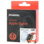 HAWEEL cienkie przezroczyste etui ochronne do Apple Watch 38mm – niebieskie
