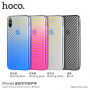 HOCO etui ochronne lśniące dla Apple iPhone XS / iPhone X - białe