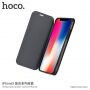 HOCO pokrowiec flip dla Apple iPhone XS / iPhone X - czarny