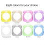 HAWEEL cienkie przezroczyste etui ochronne do Apple Watch 38mm – niebieskie