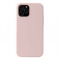 Etui silikonowe dla iPhone 13 - piaskowo-różowe