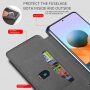 Pokrowiec flip ochronny z akwarelowym wzorem do iPhone 13 - fioletowy