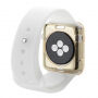 HAWEEL cienkie przezroczyste etui ochronne do Apple Watch 38mm – złote