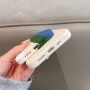 Silikonowe etui z plecionym wzorem do iPhone 13 - czarny