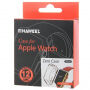 HAWEEL cienkie przezroczyste etui ochronne do Apple Watch 38mm – złote