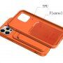 Etui z kieszenią na karty do iPhone 11 Pro Max - ciemnozielony