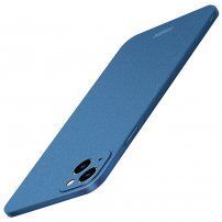MOFI Fandun ultra cienkie matowe etui do iPhone 13 mini - niebieskie