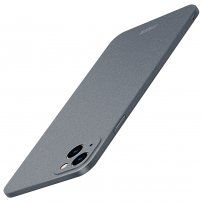MOFI Fandun ultra cienkie matowe etui do iPhone 13 mini - szary