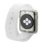 HAWEEL cienkie przezroczyste opakowanie / etui dla Apple Watch 38mm - szare