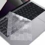 ENKAY cienkie etui klawiatury (EU) dla MacBook Air 13" / Air 15" / Pro 14" / Pro 16" - przezroczyste