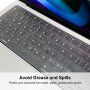ENKAY cienkie etui klawiatury (EU) dla MacBook Air 13" / Air 15" / Pro 14" / Pro 16" - przezroczyste
