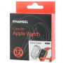 HAWEEL cienkie przezroczyste opakowanie / etui dla Apple Watch 38mm - szare