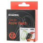 HAWEEL cienkie przezroczyste etui ochronne do Apple Watch 38mm – zielone