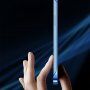 Matowy przezroczysty pokrowiec ochronna dla iPhone 13 - niebieskie