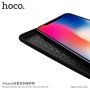 HOCO etui z teksturą karbonową dla Apple iPhone XS / iPhone X - czarne