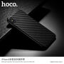 HOCO etui z teksturą karbonową dla Apple iPhone XS / iPhone X - czarne