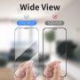 Enkay Quick szkło hartowane Stick z ramką dla łatwego przyklejania dla iPhone 12 mini - czarne