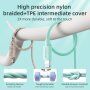 Pleciony kabel dla ładowania i transmisji danych Joyroom PD 20W USB-C / Lightning dla iPhone / iPad / iPod / AirPods - 2 m - fioletowy