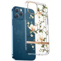 Etui ochronne przezroczyste do 13 Pro - kwiaty magnolii