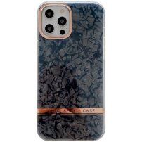 Etui ochronne z teksturą powłoki dla iPhone 13 Pro Max - czarny