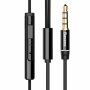 BASEUS Encok z mikrofonem i regulacją głośności ze złączem 3,5 mm jack dla urządzeń Apple - czarne