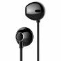 BASEUS Encok z mikrofonem i regulacją głośności ze złączem 3,5 mm jack dla urządzeń Apple - czarne