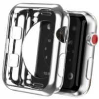 Miękki plastikowy futerał ochronny Dux Ducis na Apple Watch 42mm - srebrny