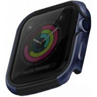Uniq Valencia pokrowiec metalowy dla Apple Watch 40mm - niebieskie