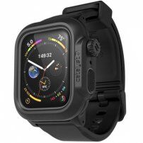 Catalyst husă rezistentă la apă cu curea pentru Apple Watch 40mm - neagră