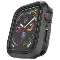 Pokrowiec silikonowy do Apple Watch 40mm - czarny
