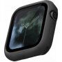 Uniq Lino pokrowiec silikonowy dla Apple Watch 40mm - czarne