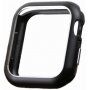 Metalowy futerał ochronny z magnesami do Apple Watch 44mm - czarny