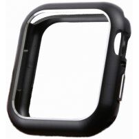 Metalowy futerał ochronny z magnesami do Apple Watch 44mm - czarny