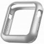 Metalowy futerał ochronny z magnesami do Apple Watch 44mm - srebrny