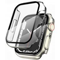 PanzerGlass Full Body Protection pokrowiec ochronny ze szkłem hartowanym do Apple Watch 45mm - czyste