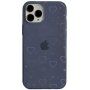 Przezroczysty pokrowiec z wymiennymi sercami dla iPhone 11 Pro Max - niebieskie
