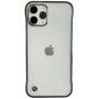 Matowy przezroczysty pokrowiec ochronna dla iPhone 11 Pro - zielone